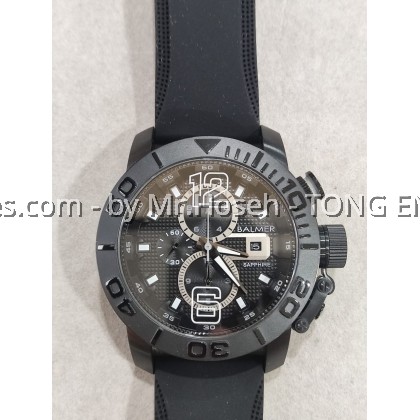 Balmer 47mm Sports XXL Chronograph Men Watch 8811G BK-4